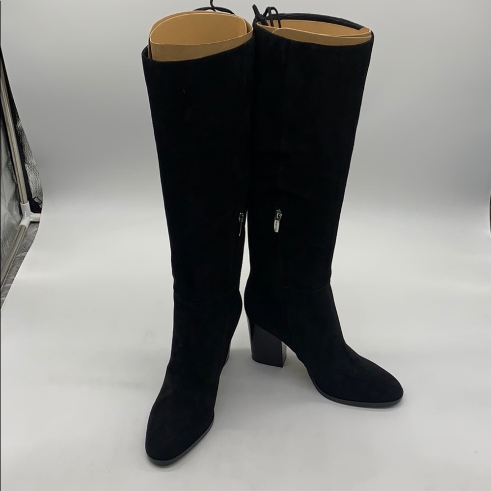 Sergio Rossi Black Suede Boots